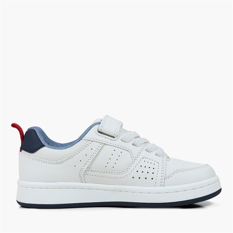 Levi's Boys Park Avenue Trainers Off White/Navy 3130 - Image 4