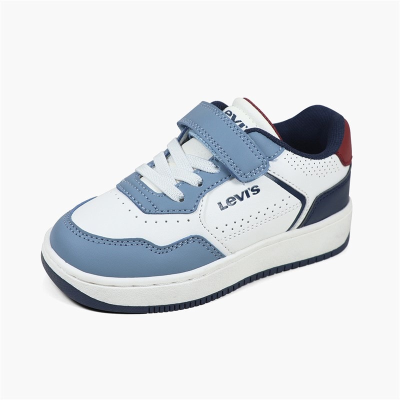 Levi's Infant Boys Elliot Mini Trainers Off White/Navy 3130 - Image 2