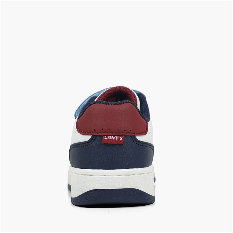 Levi's Infant Boys Elliot Mini Trainers Off White/Navy 3130 - Image 3