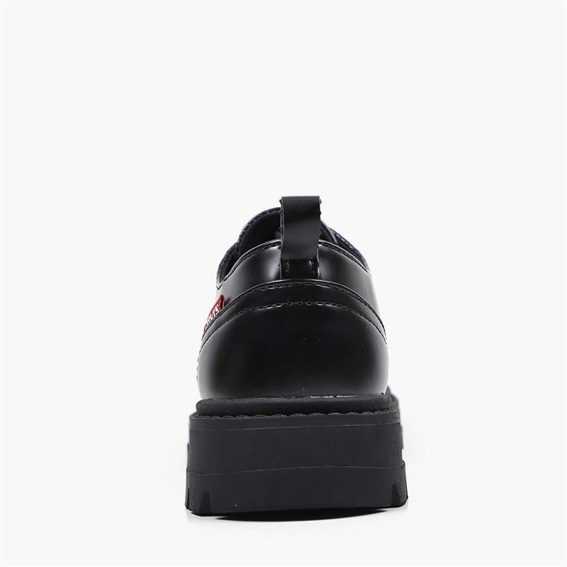 Levi's Junior Prince Reresh Shoes Black Shiny 2459 - Image 3