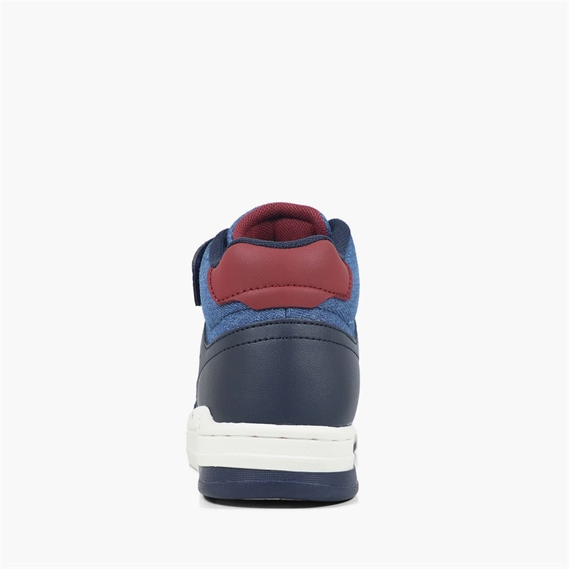 Levi's Kids John SE Mid Trainers Navy/Blue 0735 - Image 3