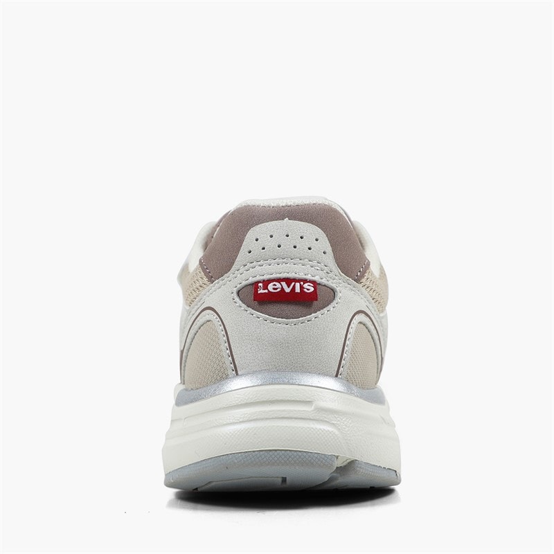 Levi's Kids Curtis NBX Trainers Off White/Brown 3699 - Image 3