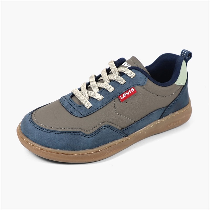 Levi's Boys Terra Trainers Brown Smoke 4644 - Image 2