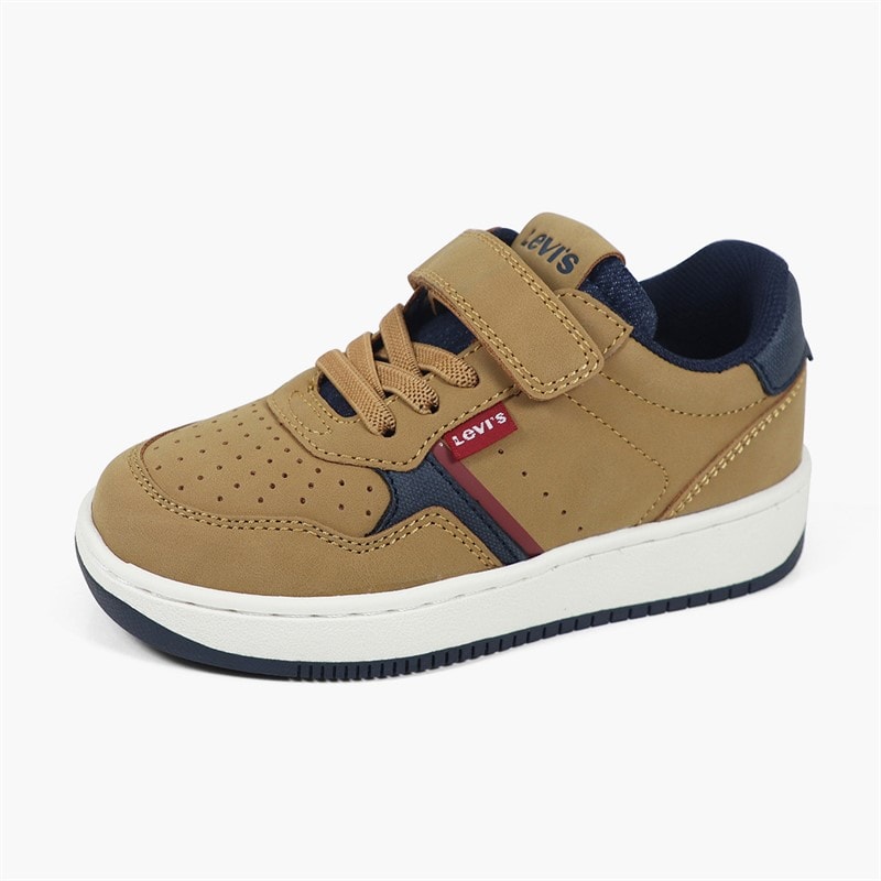 Levi's Infant Boys Aiden NBX Mini Trainers Camel/Navy 1506 - Image 2