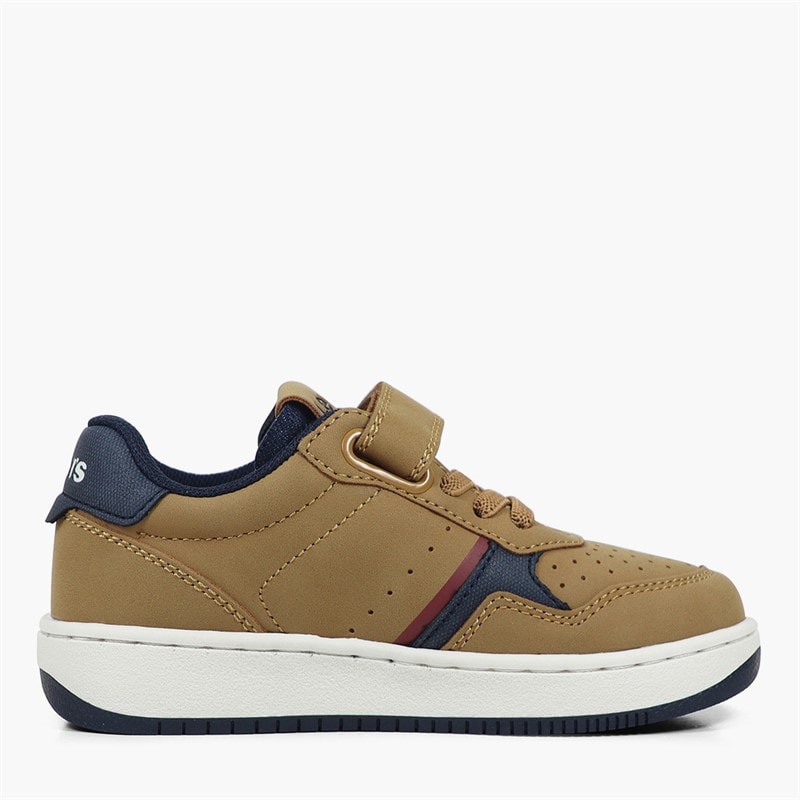 Levi's Infant Boys Aiden NBX Mini Trainers Camel/Navy 1506 - Image 4