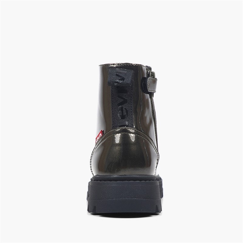 Levi's Girls Pasadena Refresh Boots Anthracite 1626 - Image 3