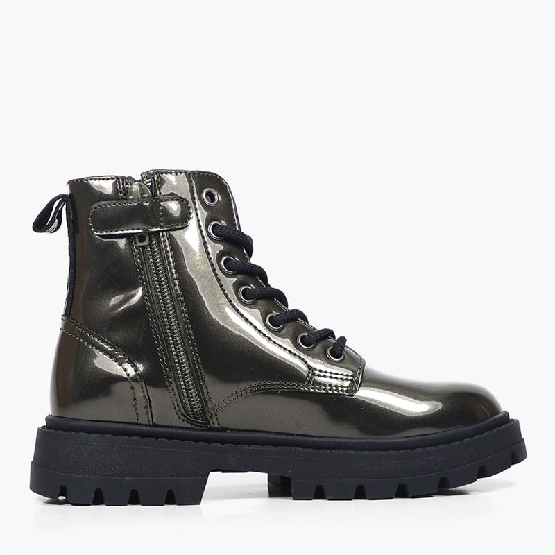 Levi's Girls Pasadena Refresh Boots Anthracite 1626 - Image 4