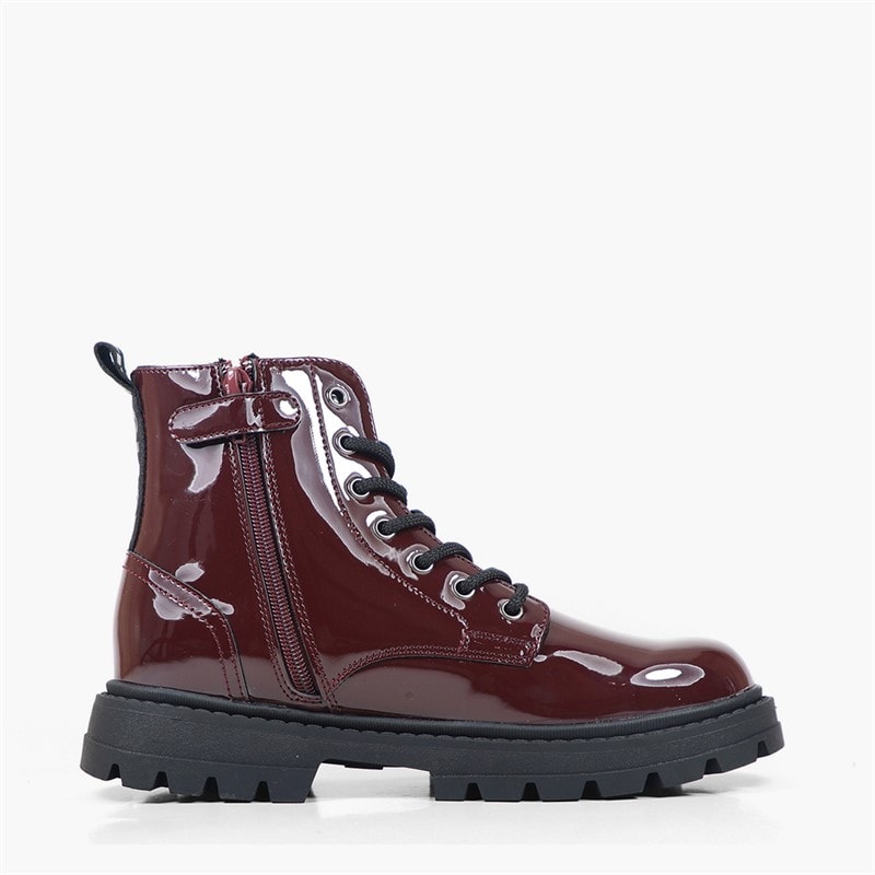 Levi's Junior Pasadena Refresh Boots Maroon 1347 - Image 4