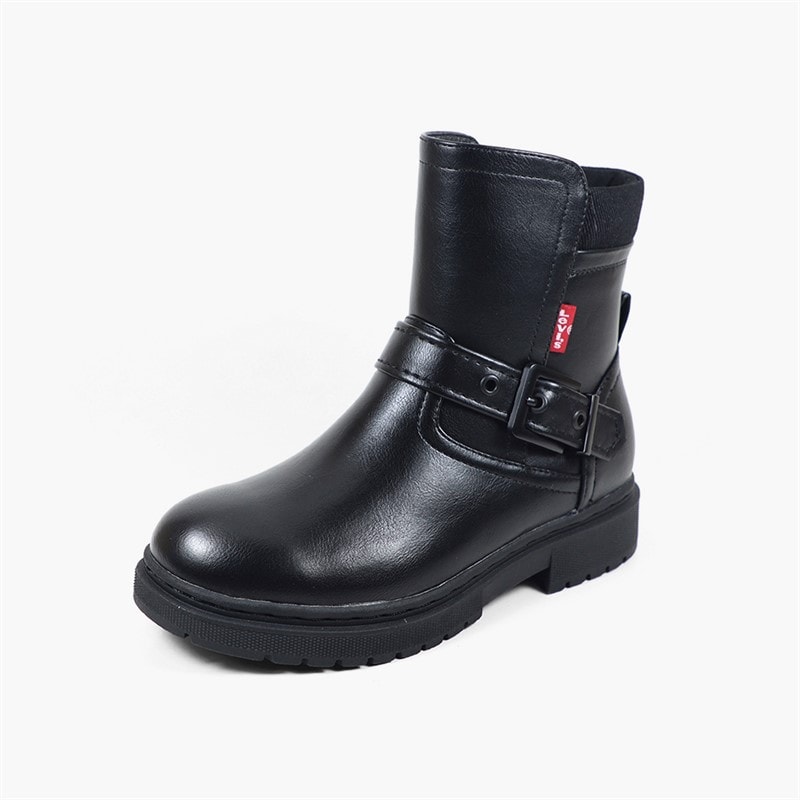 Levi's Junior Girls Jetta Boots Black 0003 - Image 2