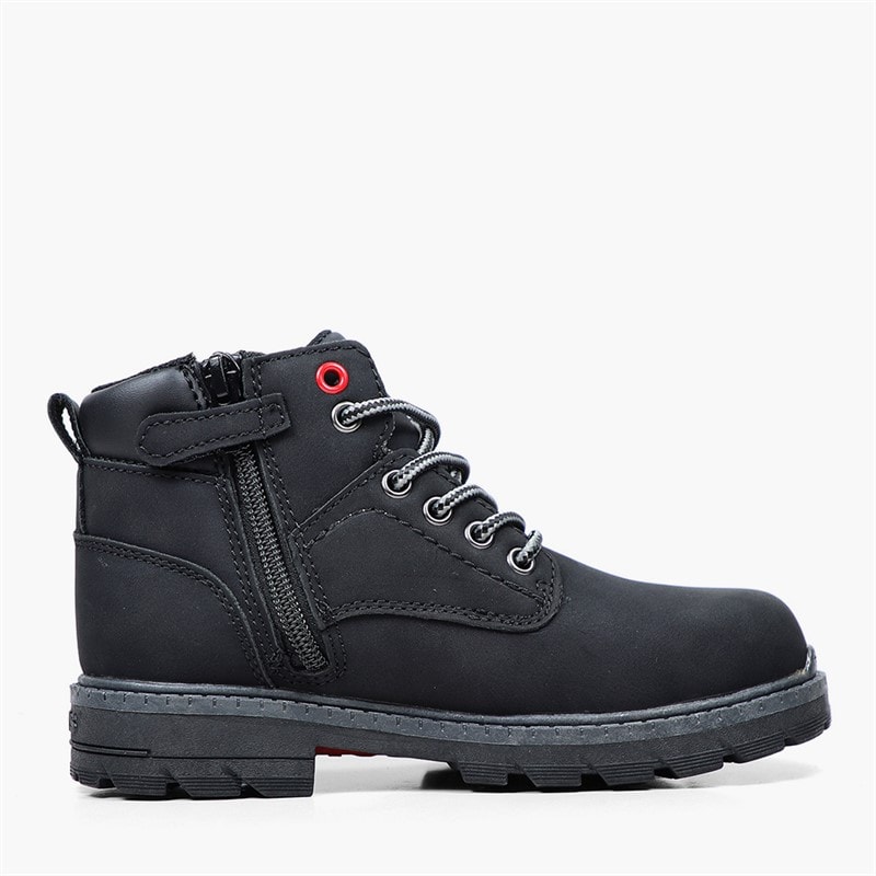 Levi's Kids Jax Plus Boots Black 0003 - Image 4