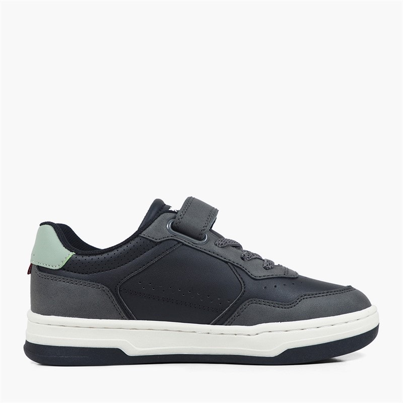 Levi's Boys Elliot NBX Trainers Black/Grey 0370 - Image 4