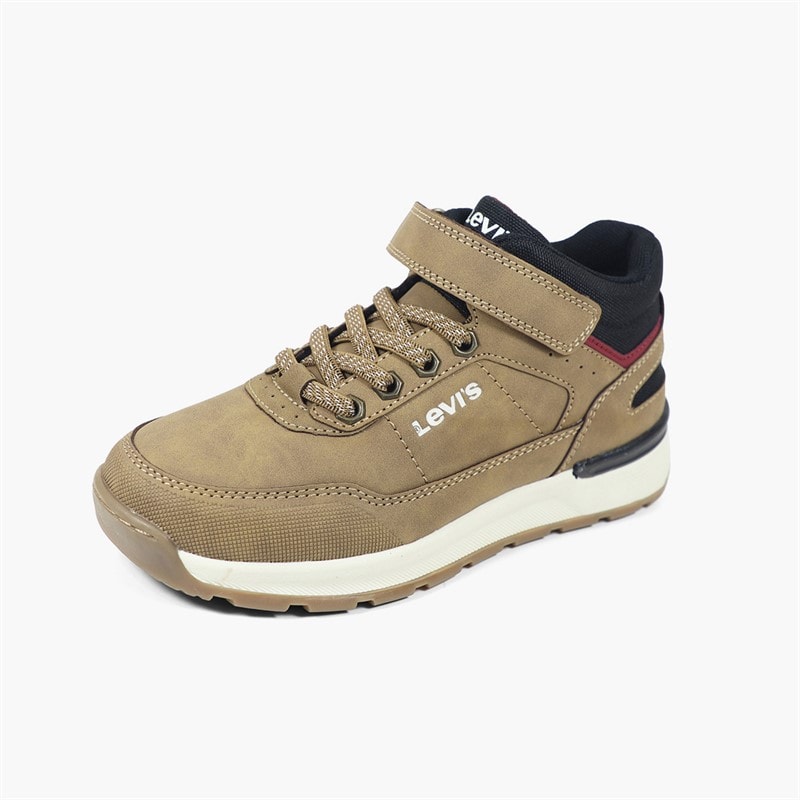 Levi's Boys Sierra Trainers Brown/Black 0499 - Image 2