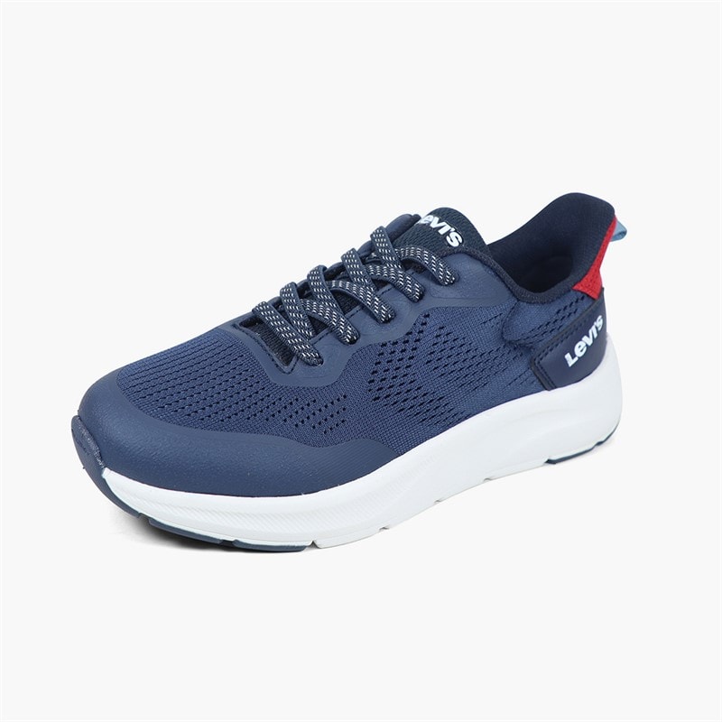 Levi's Boys Ocean SE Trainers Navy/Red 0290 - Image 2
