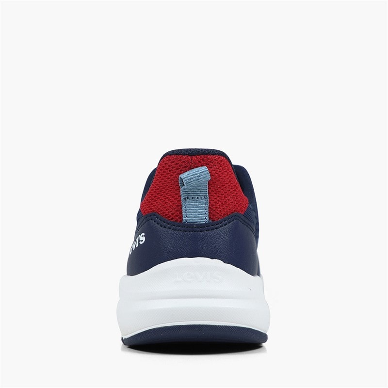 Levi's Boys Ocean SE Trainers Navy/Red 0290 - Image 3