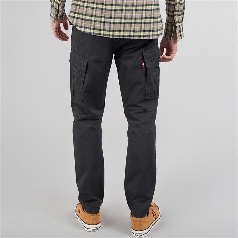 Levi's Mens Lo Ball Twill Cargos Pirate Black - Image 2