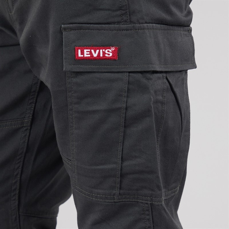 Levi's Mens Lo Ball Twill Cargos Pirate Black - Image 3