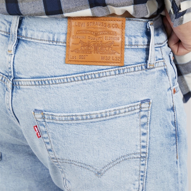 Levi's Mens 502 Taper Jeans Cannon Ball - Image 3