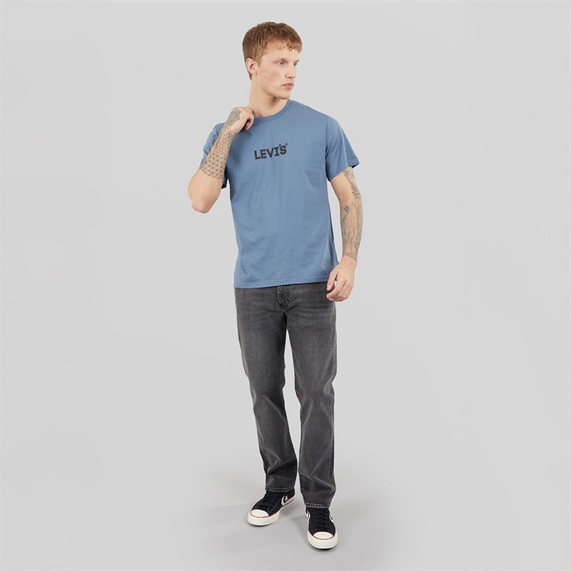 Levi's Mens 514 Straight Jeans Midnight Trail - Image 4