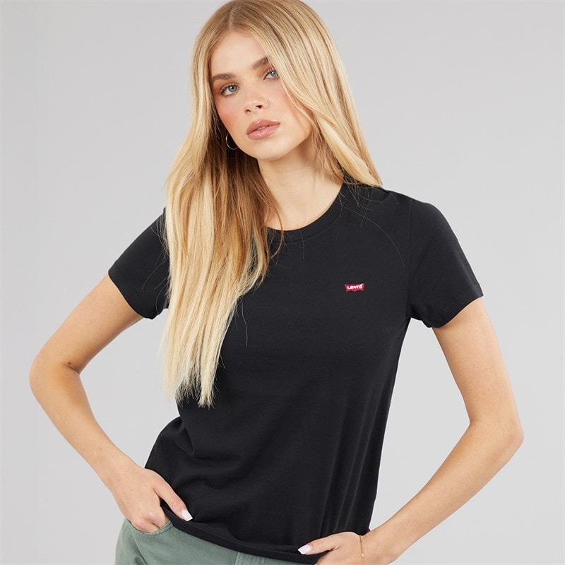 Levi's Womens Perfect T-Shirt Mineral Black X