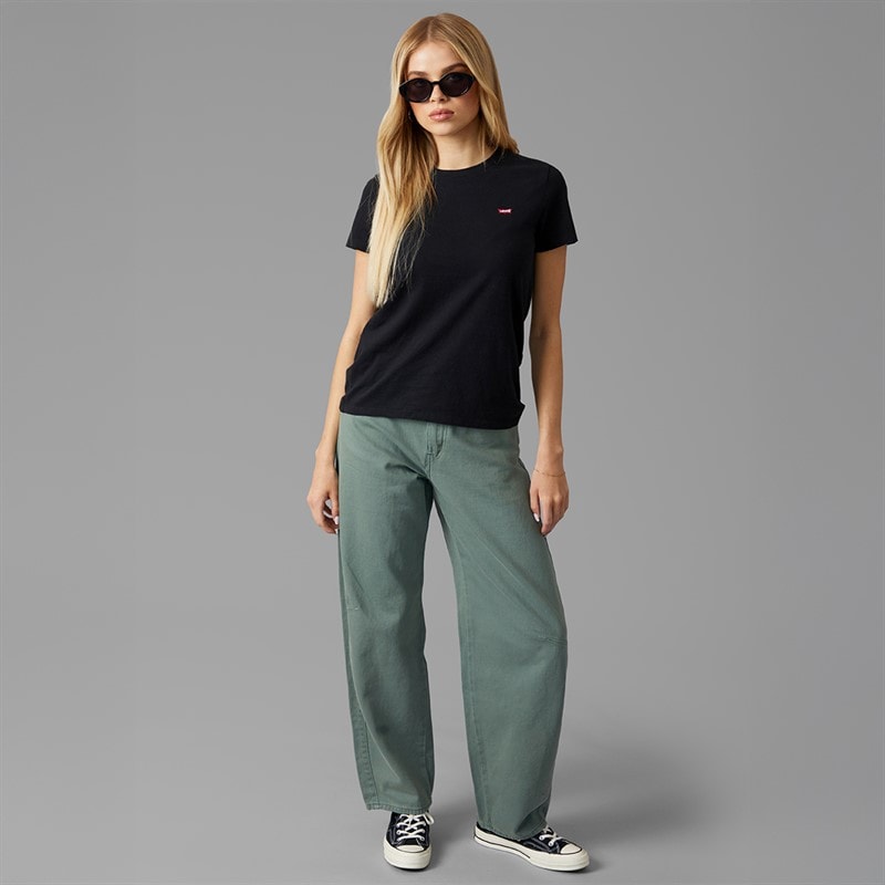 Levi's Womens Perfect T-Shirt Mineral Black X - Image 3