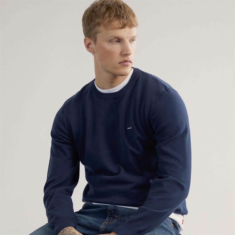 Levi's Mens Lightweight Sweatshirt Naval Academy