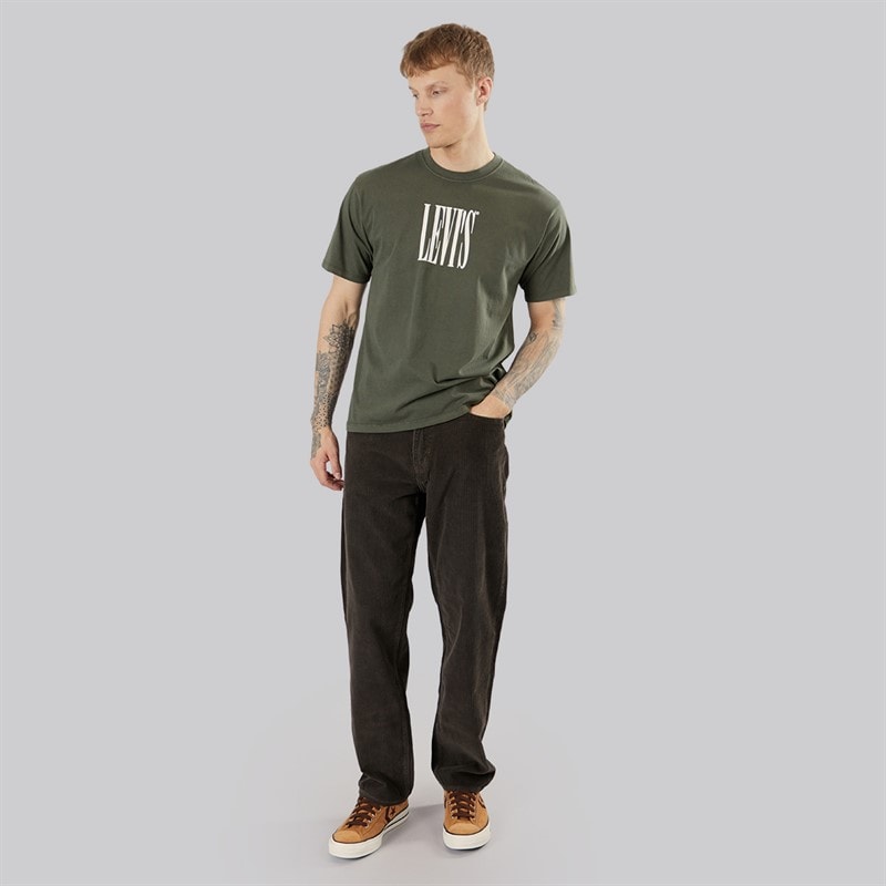 Levi's Mens Vintage Fit T-Shirt Stretched Serif 1 Kambaba - Image 3