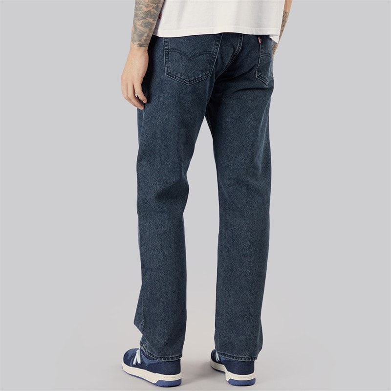 Levi's Mens 568 Loose Straight Fit Jeans The Midnight Blues Show - Image 2