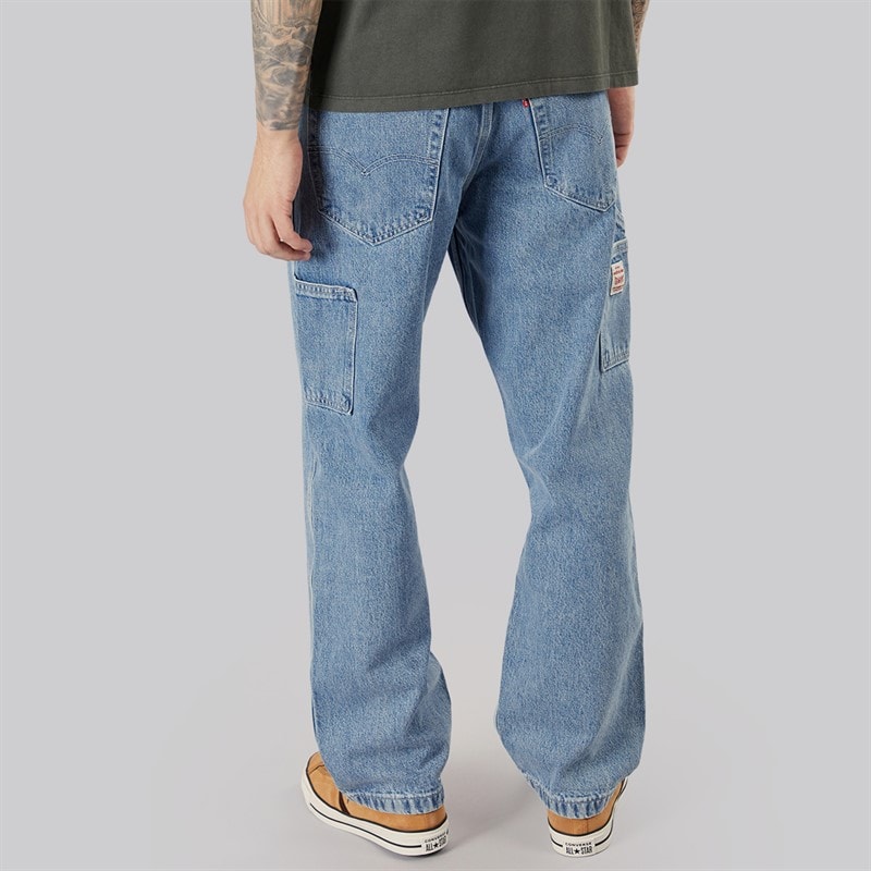 Levi's Mens 568 Loose Fit Carpenter Jeans Put In Work - Image 2