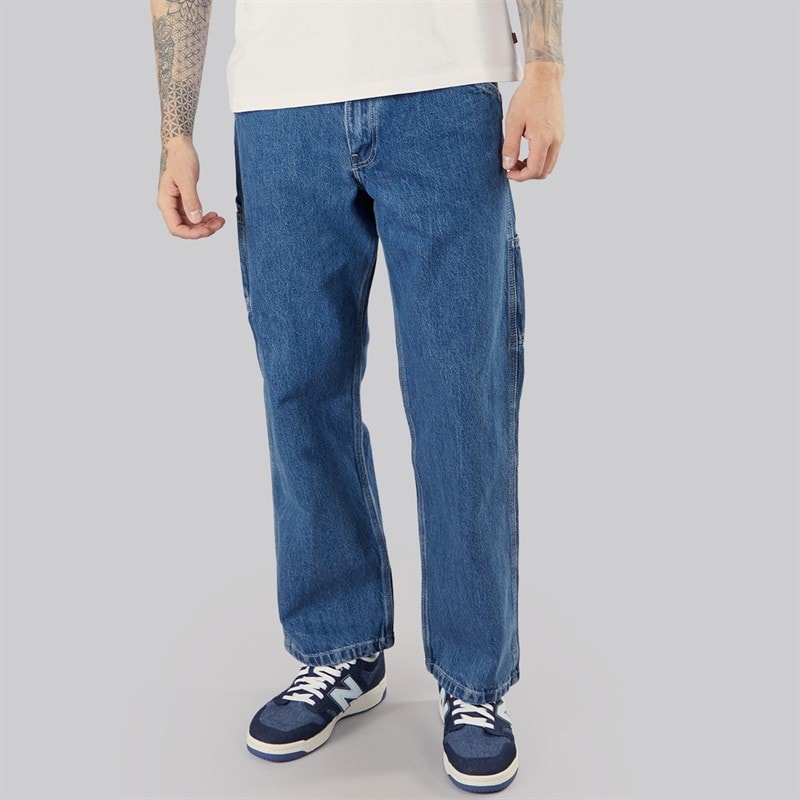 Levi's Mens 568 Loose Fit Carpenter Jeans Safe In Charm