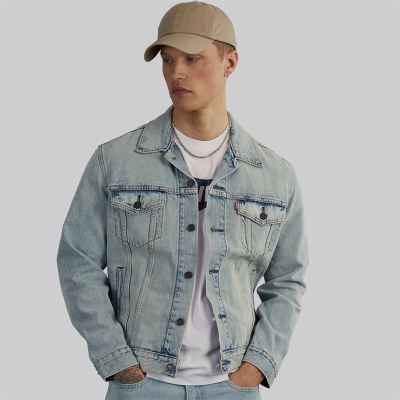 Levi's Mens Trucker Jacket New Light Trucker