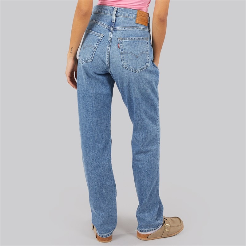 Levi's Womens 724 High Rise Straight Fit Jeans Kick Start - Image 2