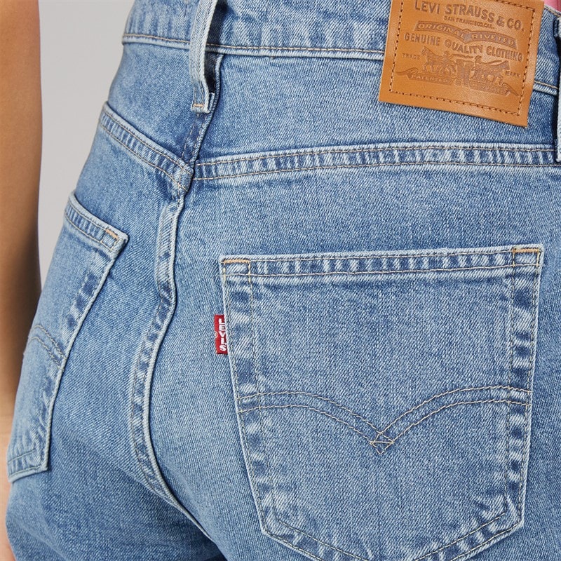Levi's Womens 724 High Rise Straight Fit Jeans Kick Start - Image 3