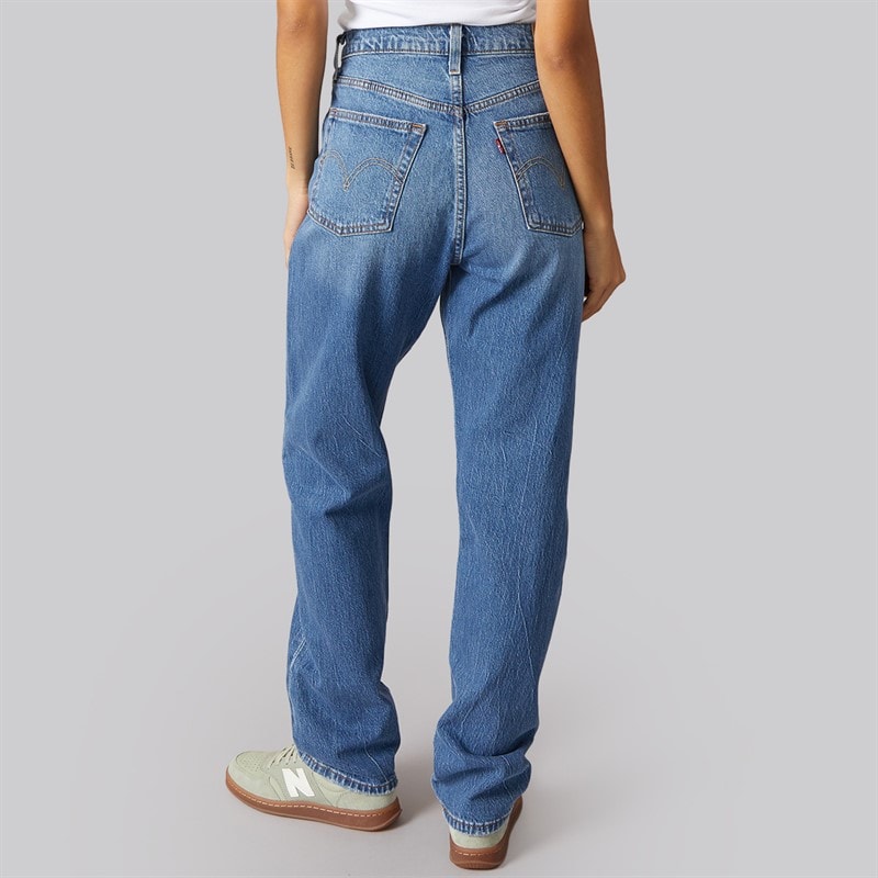 Levi's Womens 501 Straight Fit Jeans Erin Cant Wait Stretch - Image 2