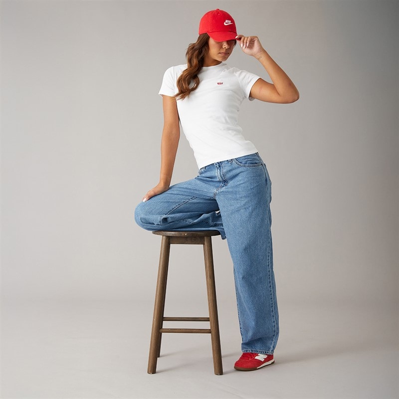Levi's Womens Essential T-Shirt White - Image 4