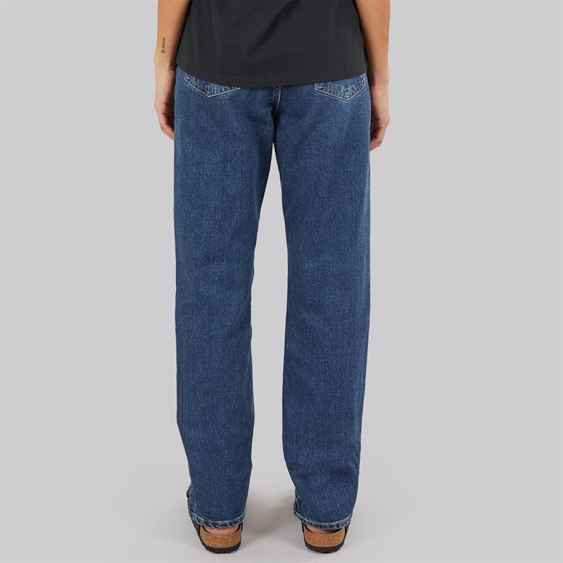 Levi's Womens 724 High Rise Straight Fit Jeans Ankle Time - Image 2