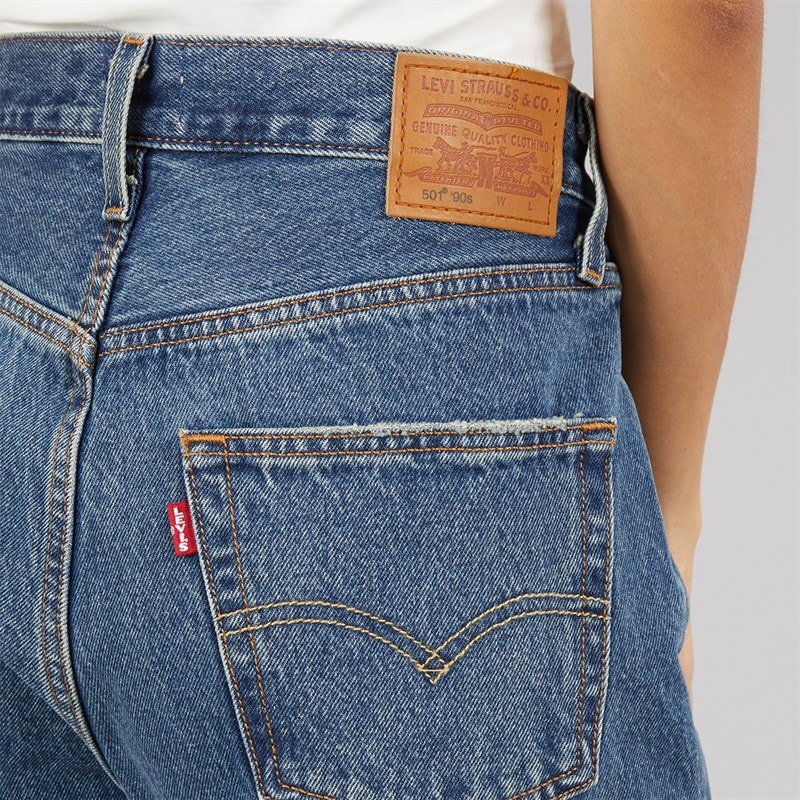Levi's Womens 501 90's Jeans Vanity Agenda - Image 3