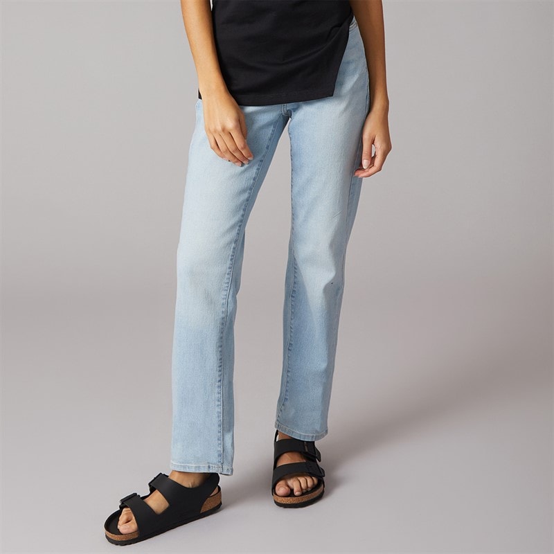 Levi's Womens 724 High Rise Straight Fit Jeans Eternal Indigo Light