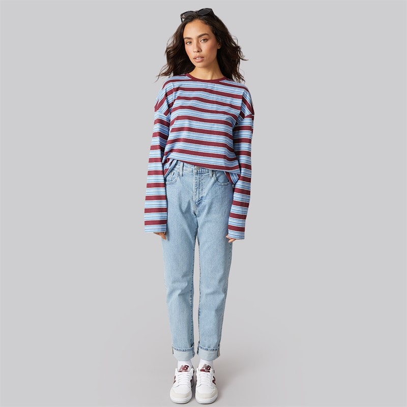 Levi's Womens 724 High Rise Straight Fit Jeans Siren Singer - Image 4