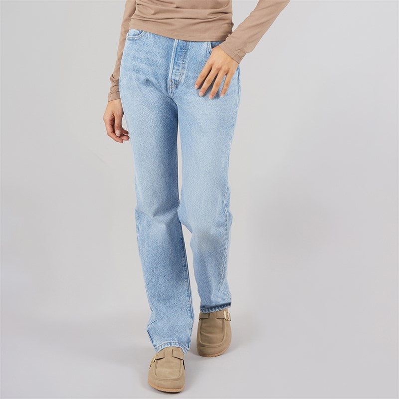 Levi's Womens 501 Straight Fit Jeans Hollow Days