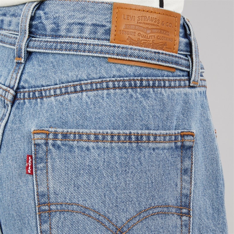 Levi's Womens Straight Leg Jeans Thanks Friend - Image 3