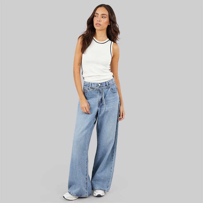 Levi's Womens Straight Leg Jeans Thanks Friend - Image 4