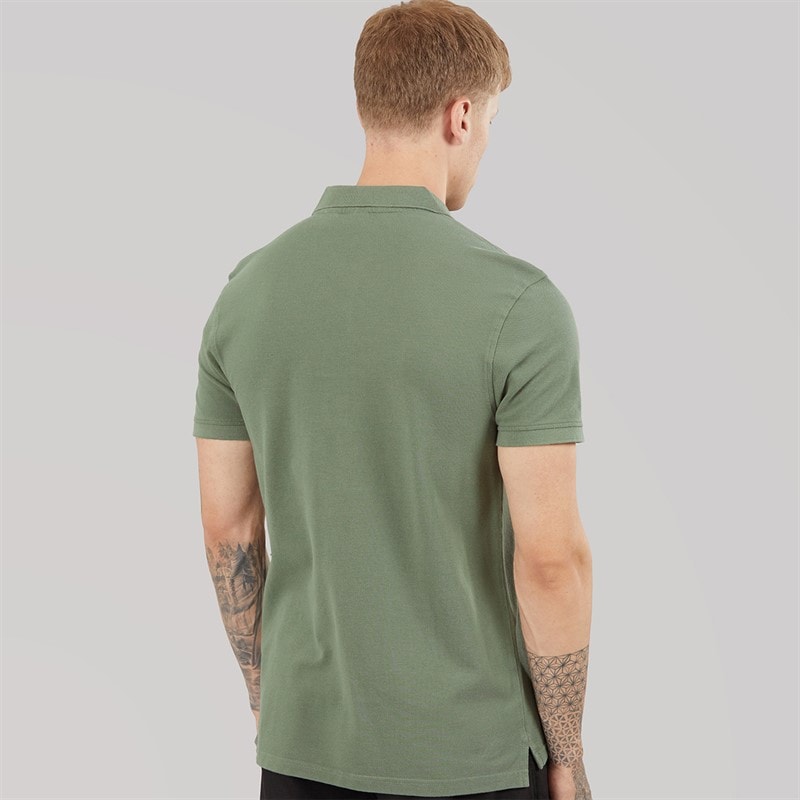 Levi's Mens Housemark Polo Shirt Mulled Basil - Image 2