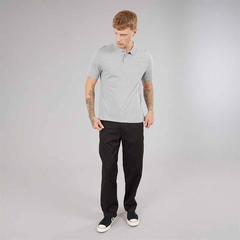 Levi's Mens Authentic Polo Shirt Mid Tone Grey Heather - Image 4