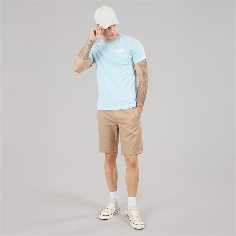 Levi's Mens Graphic Crew Neck T-Shirt Niagara Mist - Image 4