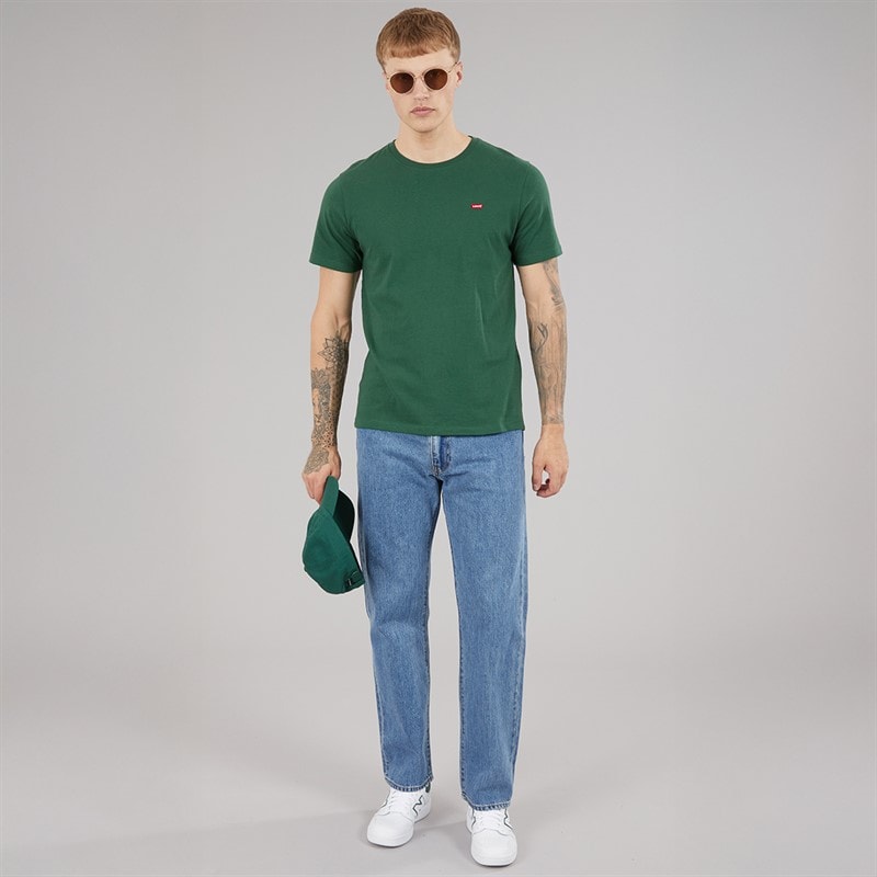 Levi's Mens 555 Relaxed Straight Jeans Blue Essentials
