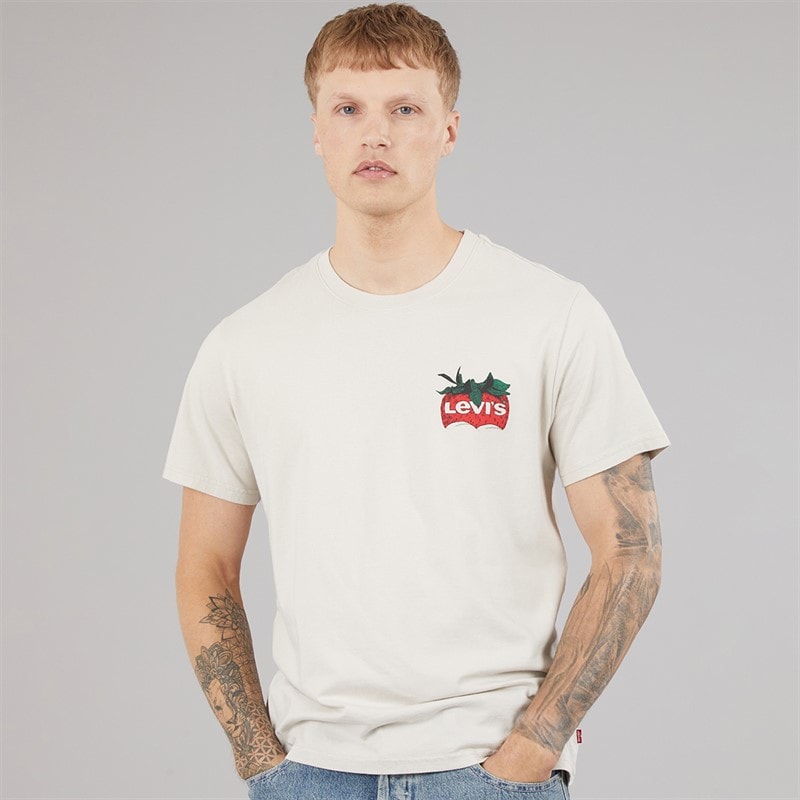Levi's Mens Relaxed Fit T-Shirt Coastal Creative Fresh And Smooth Pumice Stone - Image 2
