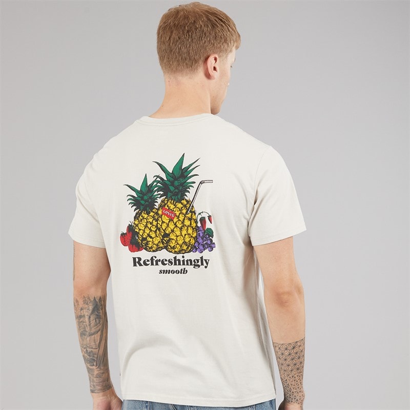 Levi's Mens Relaxed Fit T-Shirt Coastal Creative Fresh And Smooth Pumice Stone - Image 3