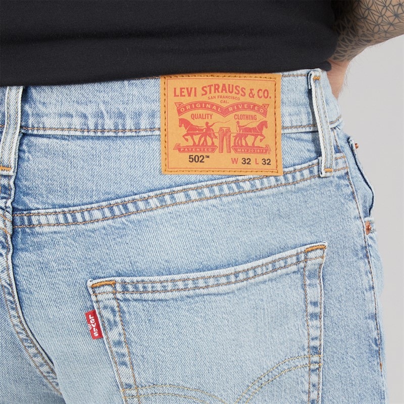 Levi's Mens 502 Taper Jeans Feelin Free - Image 3