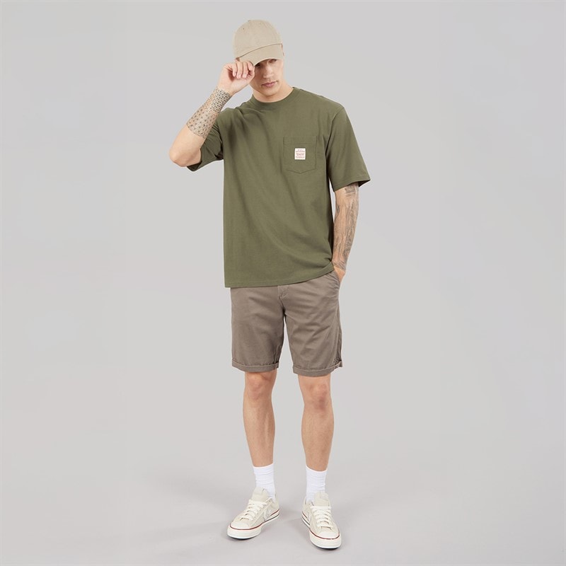 Levi's Mens Workwear T-Shirt Stone Fudge - Image 4