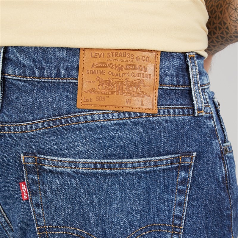 Levi's Mens 505 Regular Jeans Jack Of All Trades - Image 3